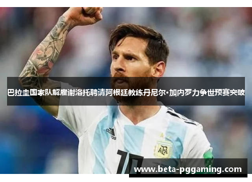 巴拉圭国家队解雇谢洛托聘请阿根廷教练丹尼尔·加内罗力争世预赛突破